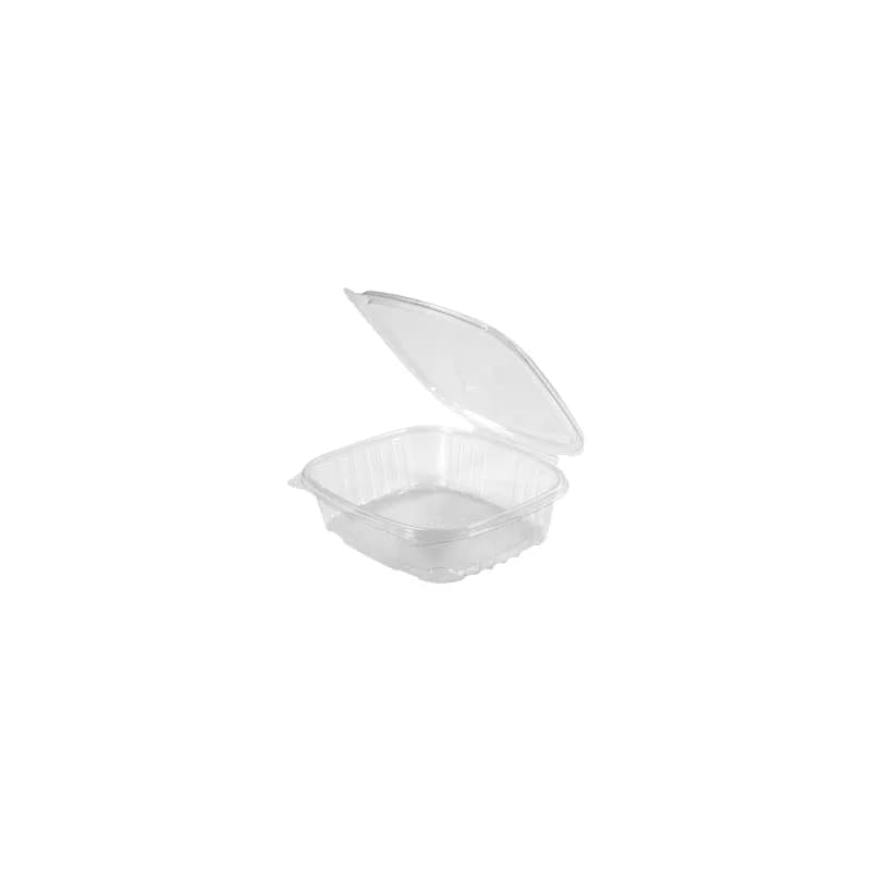 Deli Container Hinged 24 OZ PET Clear 200/Case