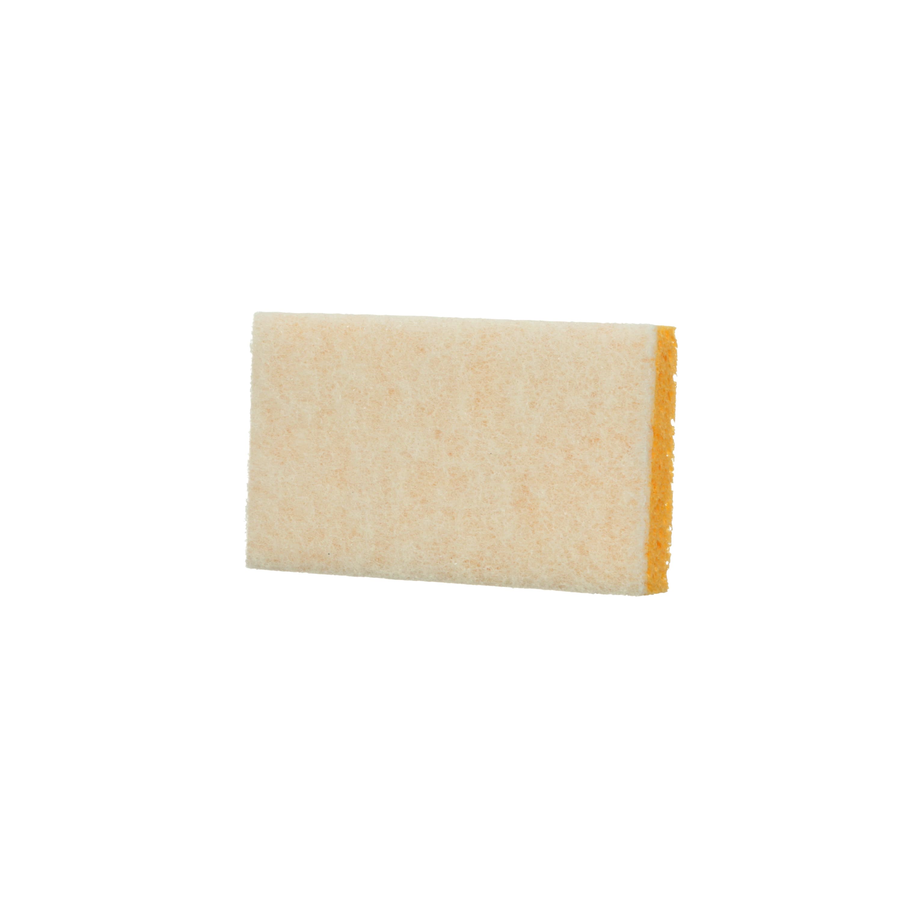 Niagara™ 63N Scrubbing Sponge 3.6X6.1 IN Light Duty Synthetic Fiber White Yellow 20/Case