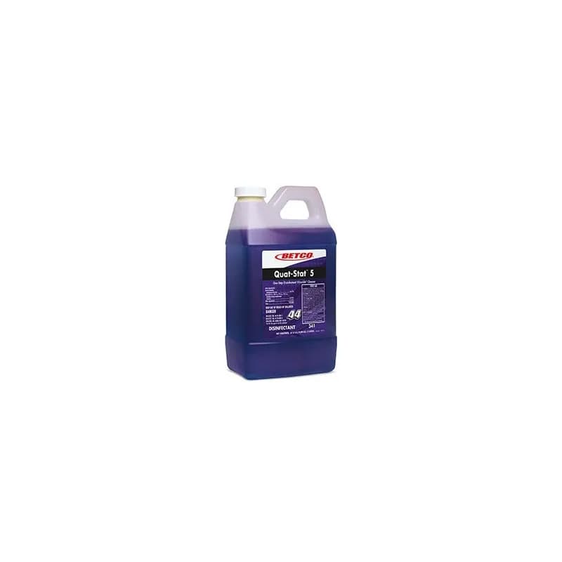 FastDraw® Quat-Stat 5 Lavender One-Step Disinfectant 2 L Multi Surface Alkaline Concentrate Liquid 4/Case