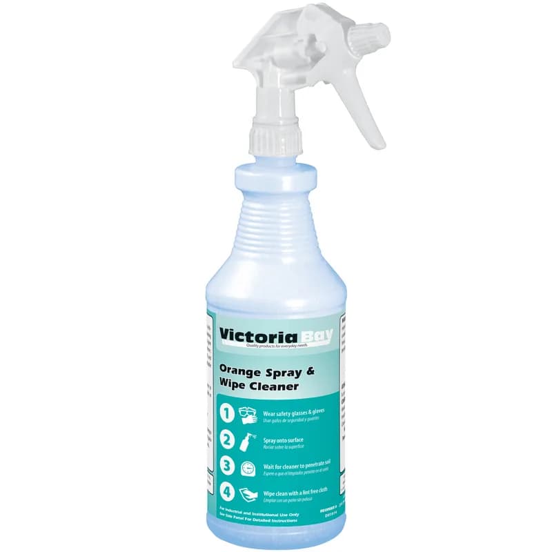 Victoria Bay Orange Spray & Wipe Cleaner - RTU 32 FLOZ 12/Case
