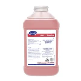 J-512 Sanitizer 2.5 L Multi Surface Kitchen Liquid Concentrate Quat Kosher 2/Case