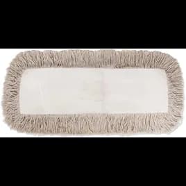 Dust Mop Head 12X5 IN Cotton Launderable 1/Each