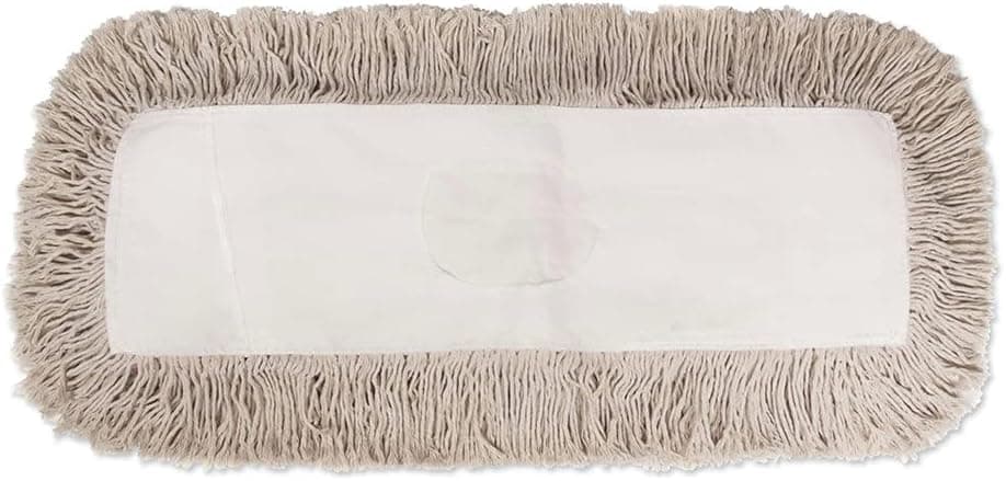 Dust Mop Head 12X5 IN Cotton Launderable 1/Each