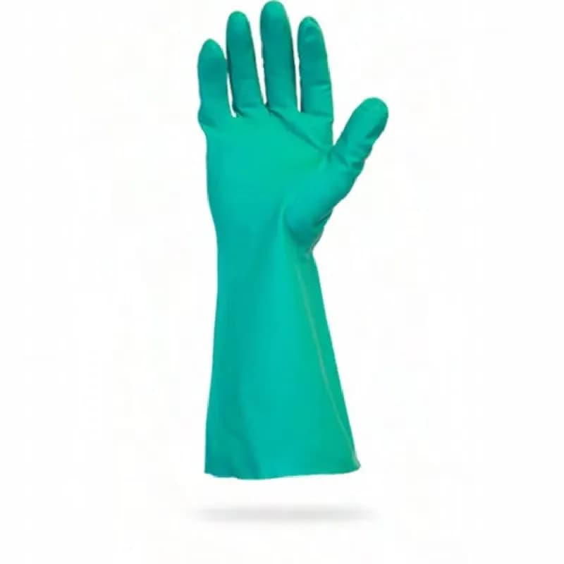 Safety Zone® Pot-Sink Gloves 18 IN Green 22MIL Heavyweight Nitrile Unlined Non-Slip Grip 12 Count/Pack 3 Packs/Case
