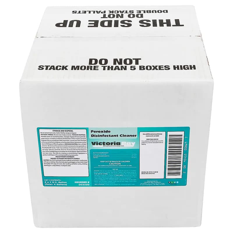 Victoria Bay Peroxide Disinfectant Cleaner 1 GAL 4/Case