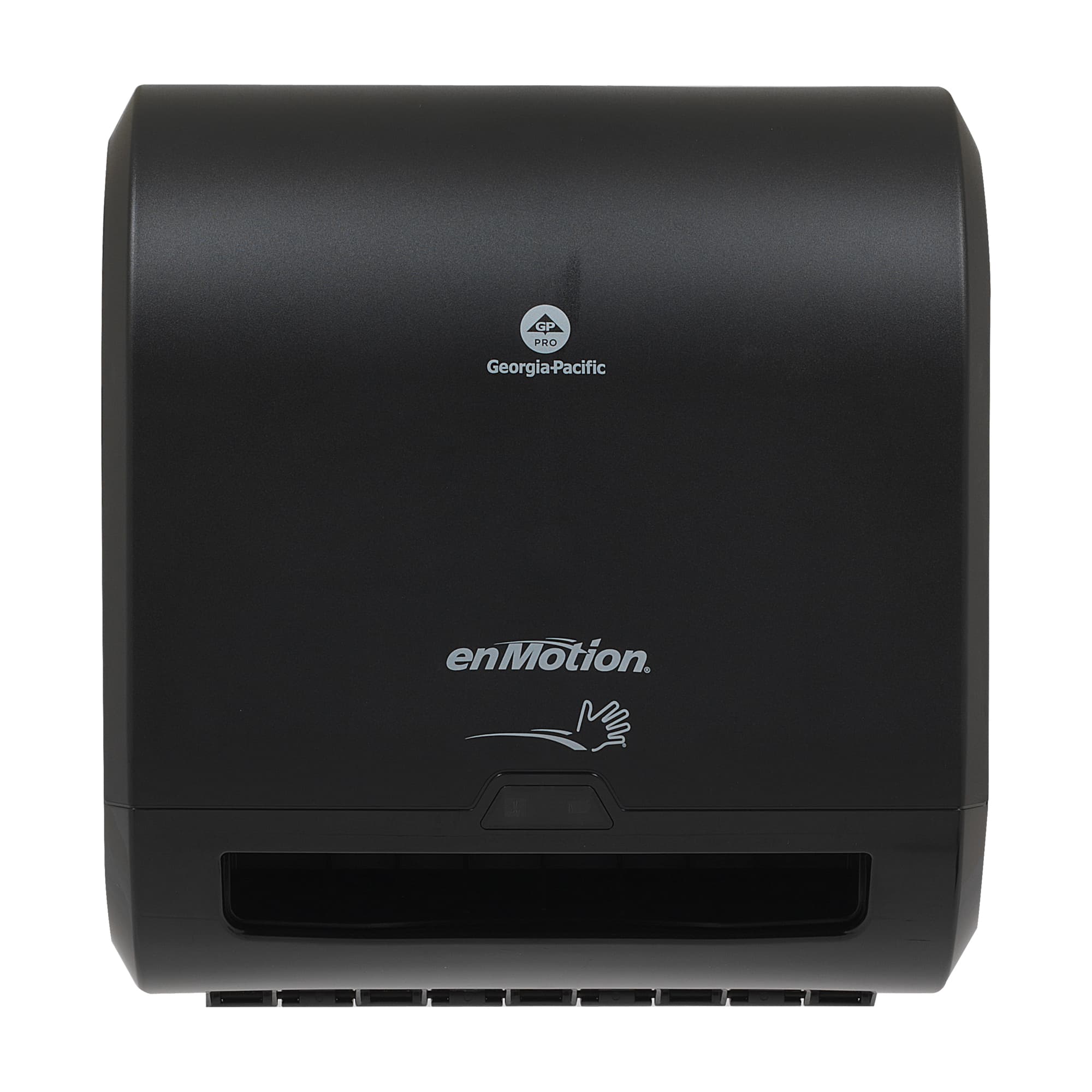 enMotion® Impulse® Paper Towel Dispenser 9.5X13.23X13.8 IN Wall Mount Black 1-Roll Touchless Automatic 8IN Roll 1/Case