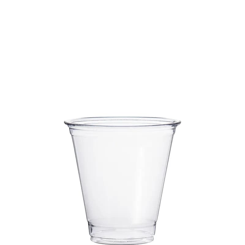 Solo® Ultra Clear™ Cold Cup Squat 12-14 OZ PET Clear 50 Count/Pack 20 Packs/Case 1000 Count/Case
