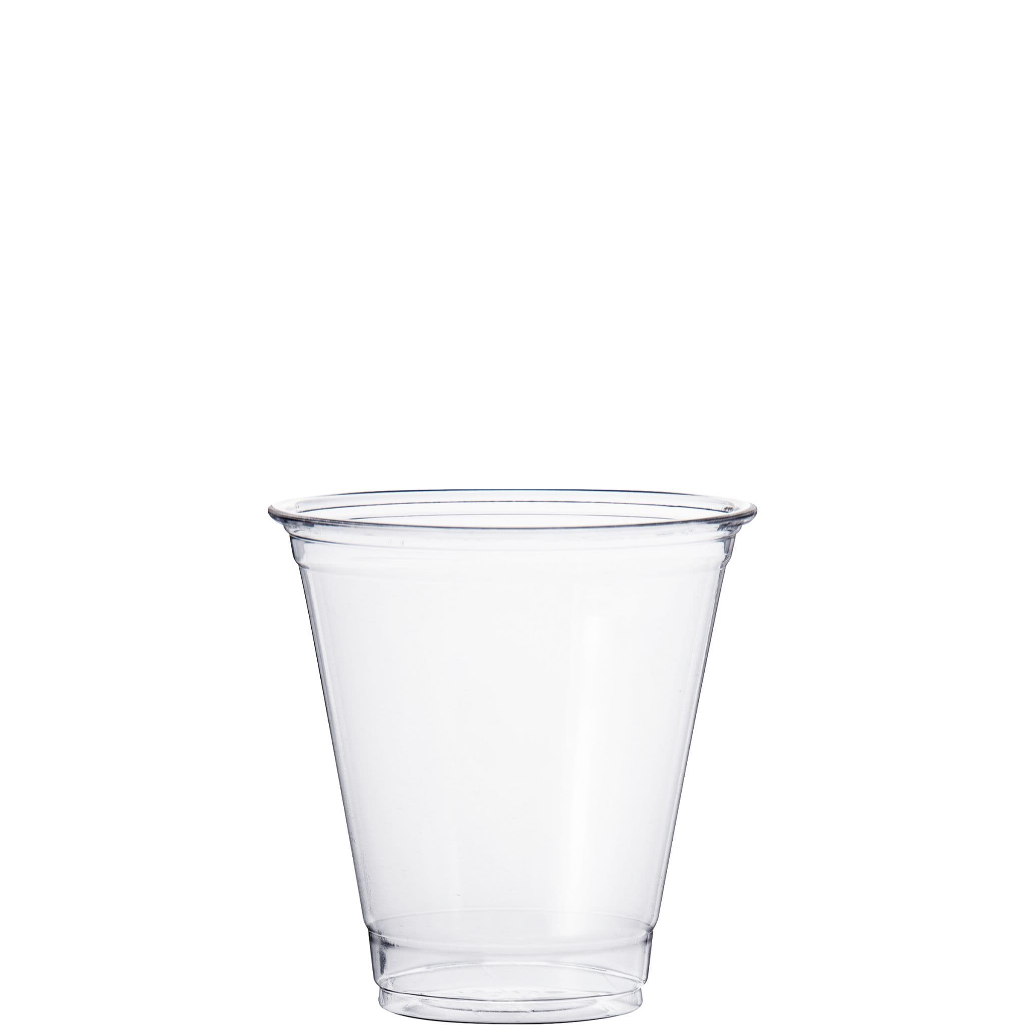 Solo® Ultra Clear™ Cold Cup Squat 12-14 OZ PET Clear 50 Count/Pack 20 Packs/Case 1000 Count/Case