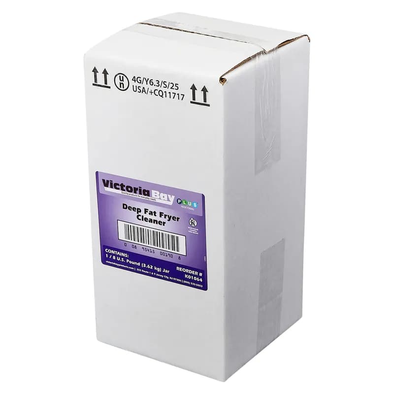 Victoria Bay Deep Fat Fryer Cleaner 8 LB 1/Case