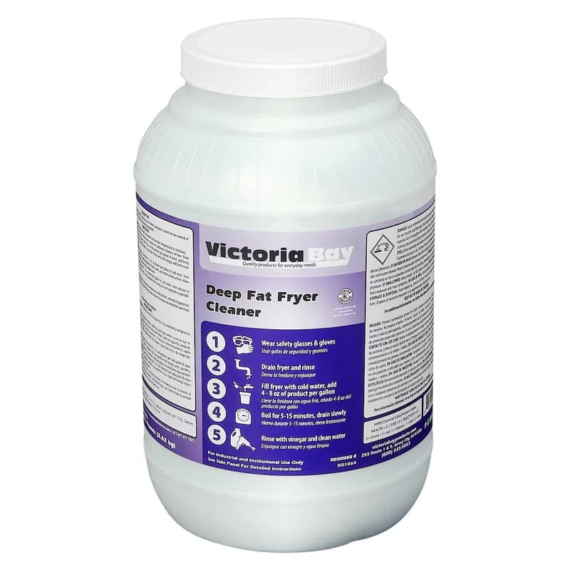 Victoria Bay Deep Fat Fryer Cleaner 8 LB 1/Case