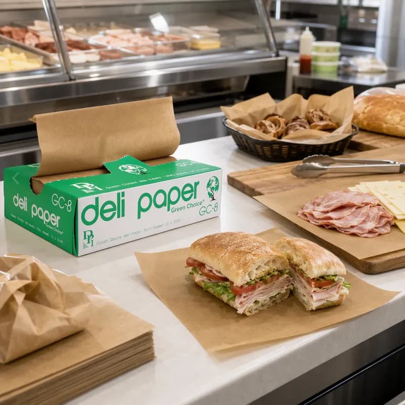 Deli Sheet 8X10.75 IN Paper Natural 6000/Case