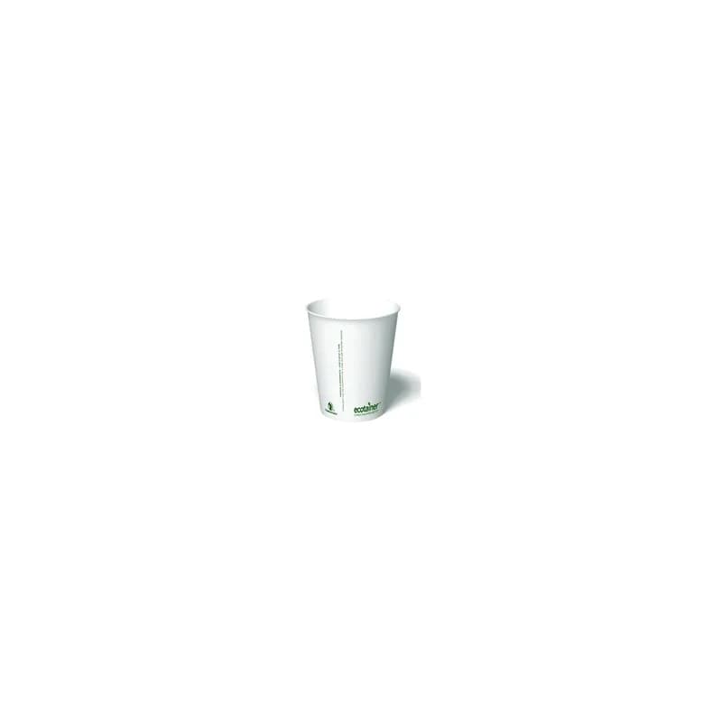 ecotainer Hot Cup 12 OZ Paper PLA 1000/Case