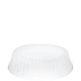 Dart® Lid Dome 2.2 IN 1 Compartment OPS Clear Round For Plate Unhinged 125 Count/Pack 4 Packs/Case 500 Count/Case