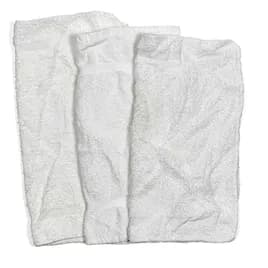 TaskBrand® Wash Cloth 25 LB White Terry Cloth 1/Box