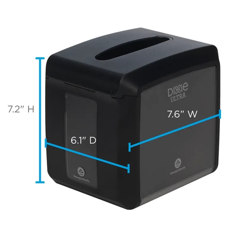 Dixie® Ultra Napkin Dispenser 7.5X5.86X7.20 IN Black 1/Each