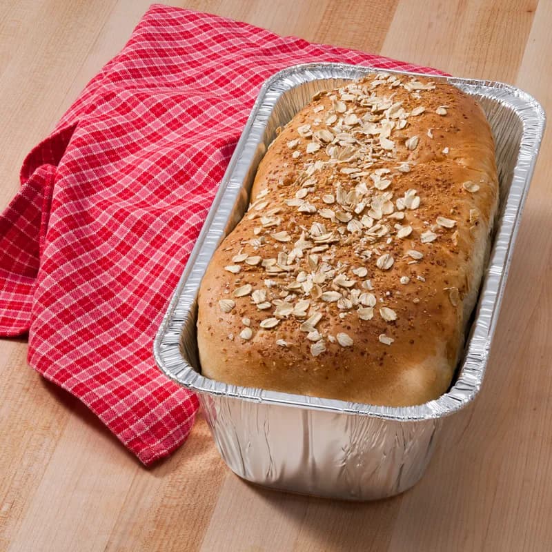 Bread & Loaf Pan 32 OZ Aluminum Silver 200/Case