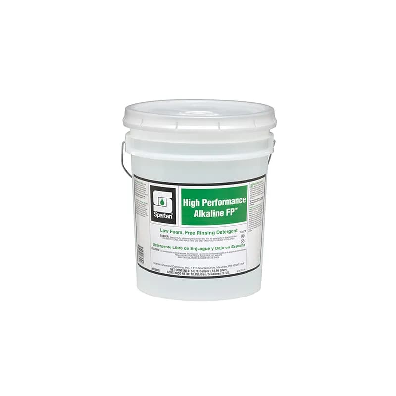 High Performance Alkaline FP Mild Scent Food Processing Detergent Cleaner 5 GAL Food Contact Alkaline 1/Pail