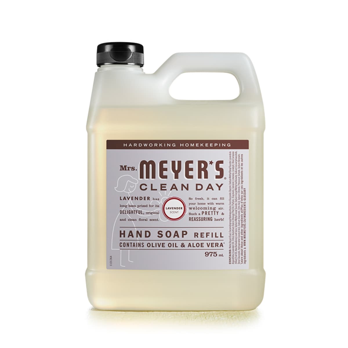 Mrs. Meyer's Clean Day® Hand Soap Liquid 33 FLOZ Lavender Refill 6/Case