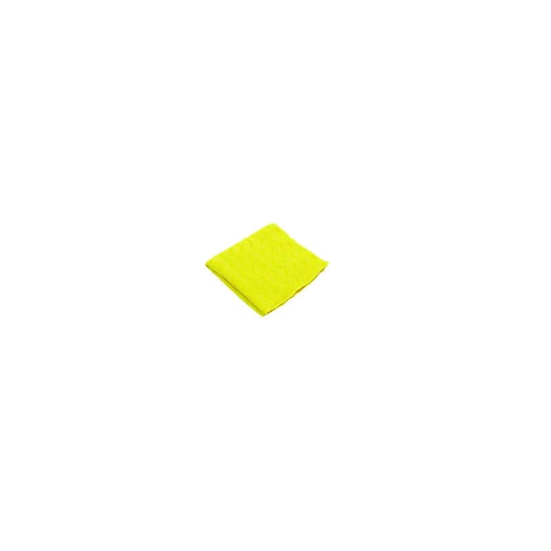 Cleaning Cloth 12X12 IN Microfiber Yellow Economy 300 GSM 12/Pack