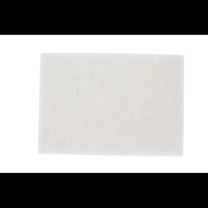 3M™ 4100 Polishing Pad 14X20 IN White Polyester Fiber 10/Case