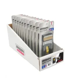 Glass Razor Blade Scraper Steel Soft Grip Includes (5) Blades 1/Each