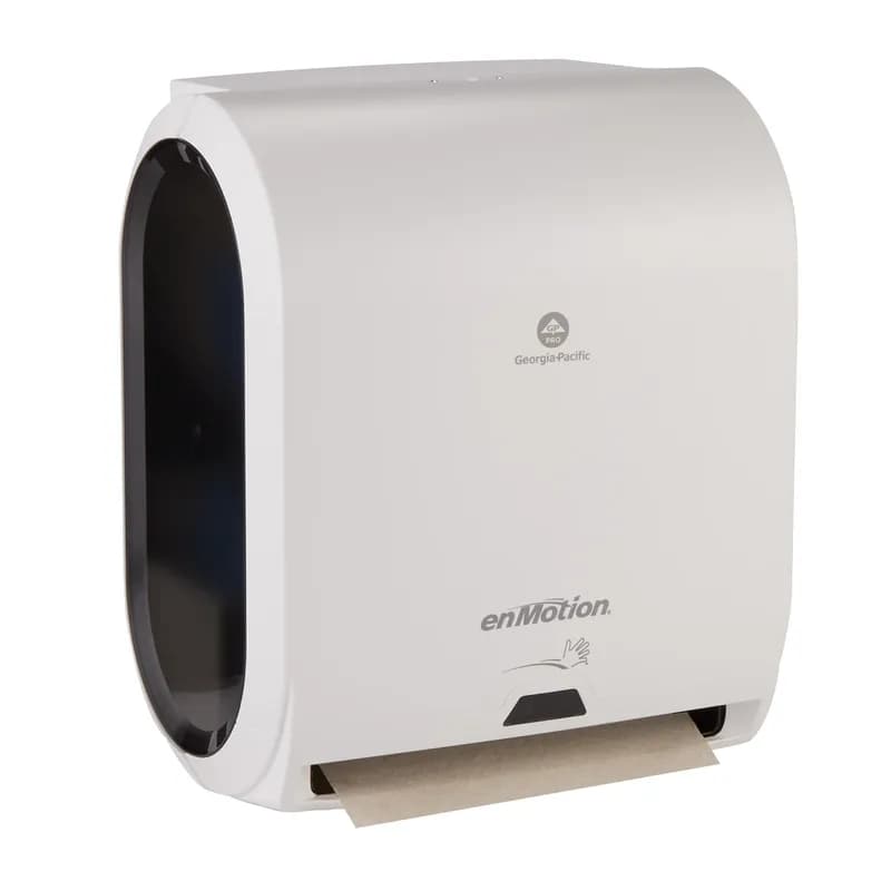 enMotion® Paper Towel Dispenser 9.50X14.70X17.30 IN White Automatic Touchless 1/Each