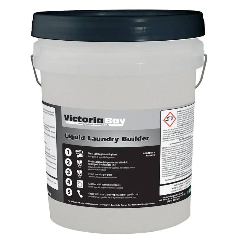 Victoria Bay Liquid Laundry Builder 5 GAL 1/Pail