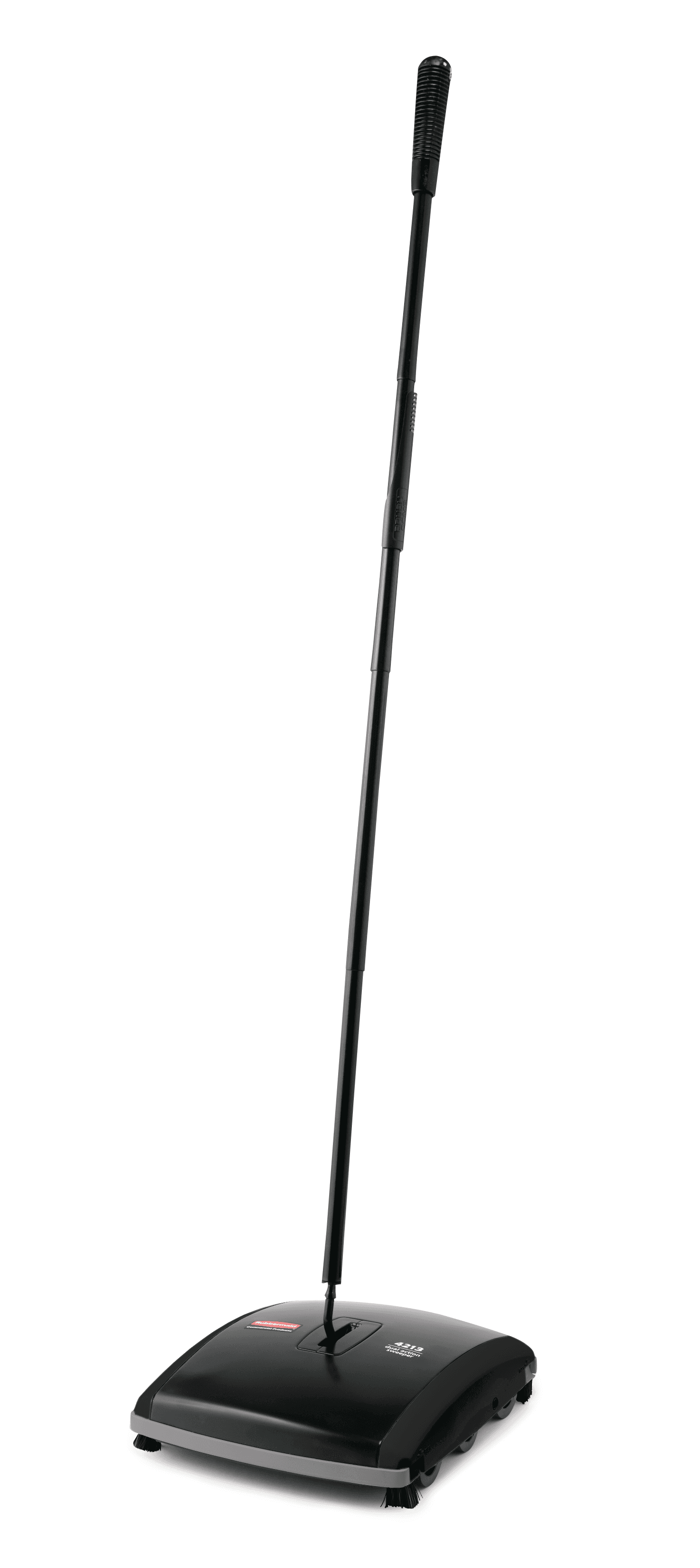 Executive Series™ Floor Sweeper 7.5 IN Black Galvanized Steel ABS Dual Action 1/Each