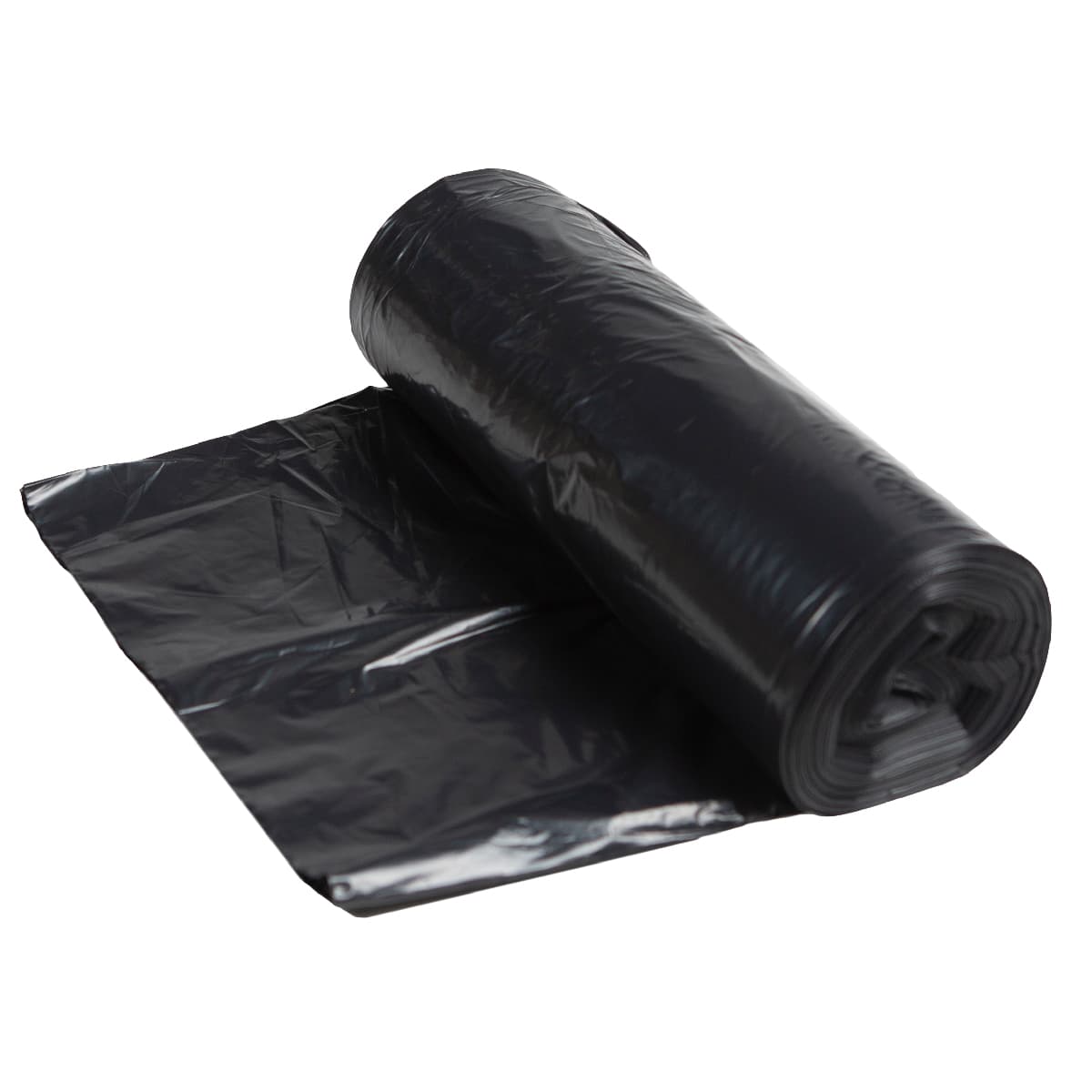 Can Liner 33X42 IN Black Plastic 150/Case
