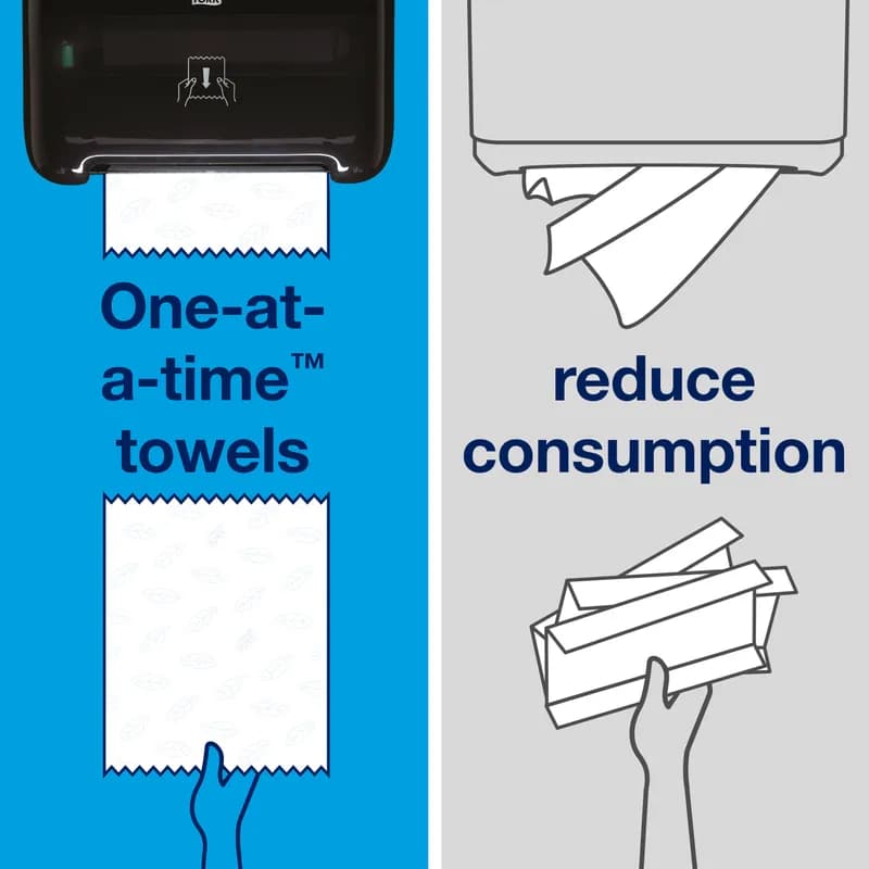 Tork Matic® Roll Paper Towel H1 7.68IN X900FT White Hardwound Refill 7.25IN Roll 6 Rolls/Case