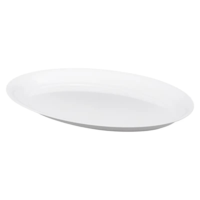Victoria Bay Serving Tray 14X21 IN PS White Oval 20/Case