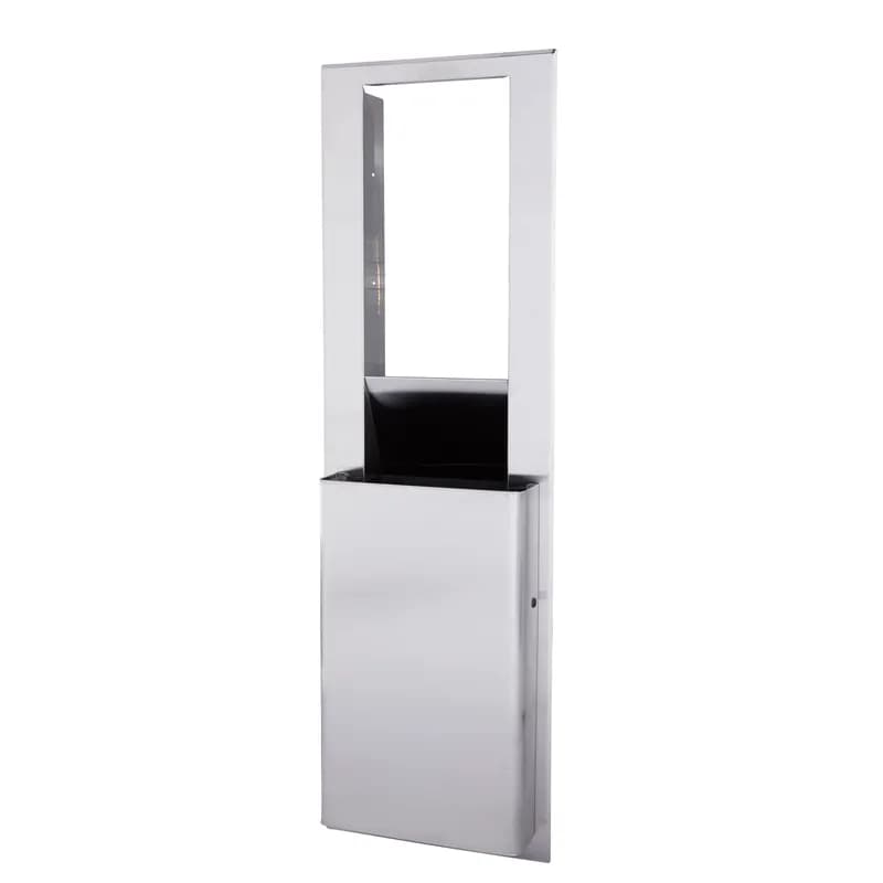 enMotion® Flex Trash Receptacle Stainless Steel Recessed 1/Each
