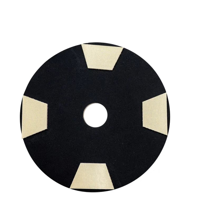 3M™ Trizact Diamond TZ Abrasive Pad Polishing Pad 5 IN Gold Abrasives 16/Case