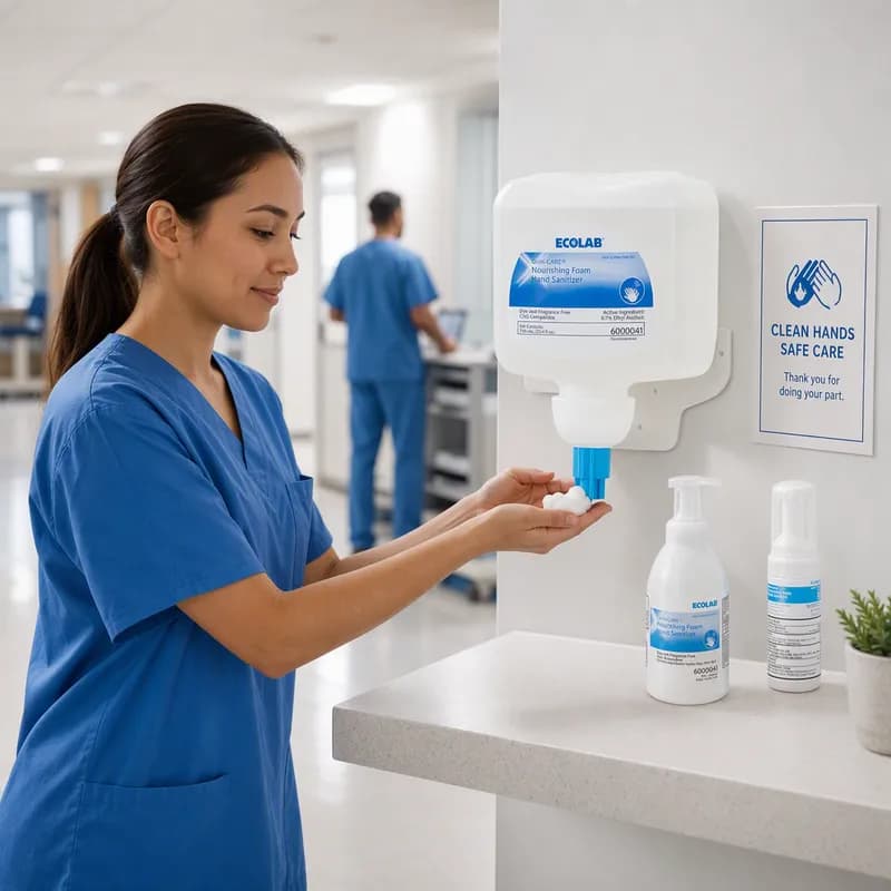 Quik-Care™ Hand Sanitizer Foam 750 mL Nourishing 6/Case