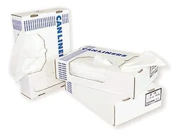 Heritage Can Liner 38X58 IN 60 GAL Clear LLDPE 1.5MIL Star Seal 100/Case