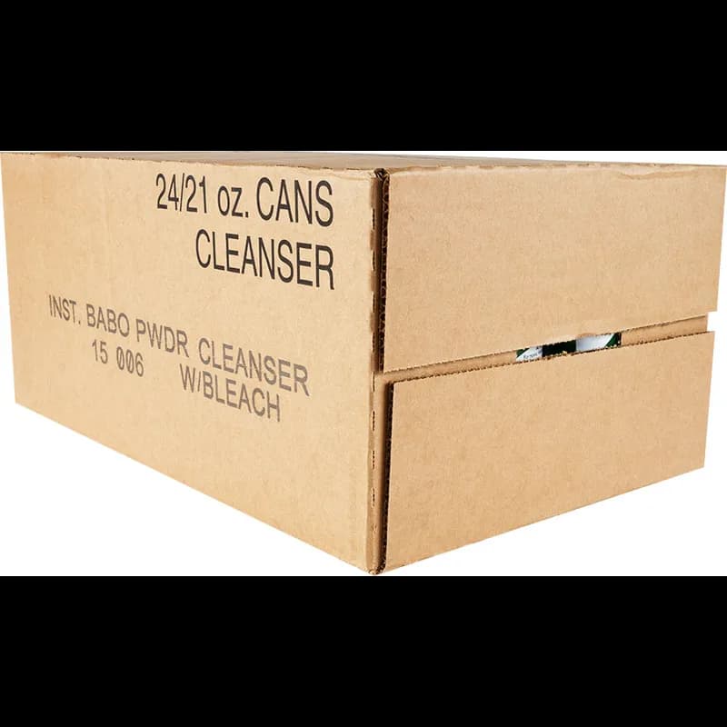 Bab-O® Unscented Cleanser 21 FLOZ Powder Bleach Enzymatic 24/Case