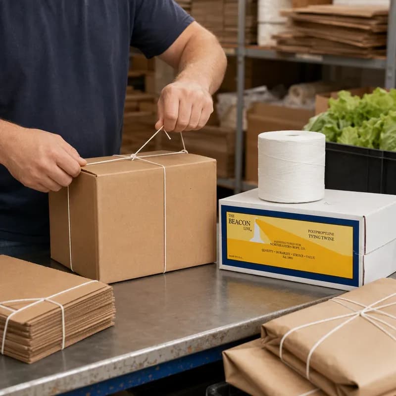 The Beacon Line® Twine 550 FT Poly Blend 1PLY 4/Case