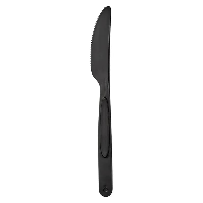 Knife PP Black Medium Weight 840/Case