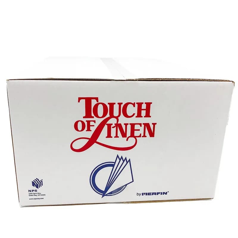 Merfin® Folded Guest Towel 12X17 IN Airlaid Paper White 1/6 Fold Premium 50 Count/Pack 20 Packs/Case 1000 Count/Case