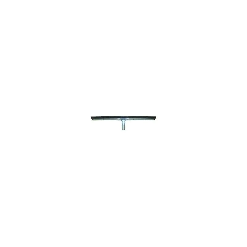 Floor Squeegee Heavy Duty Rubber Steel Black Straight With 24IN Head 1/Each