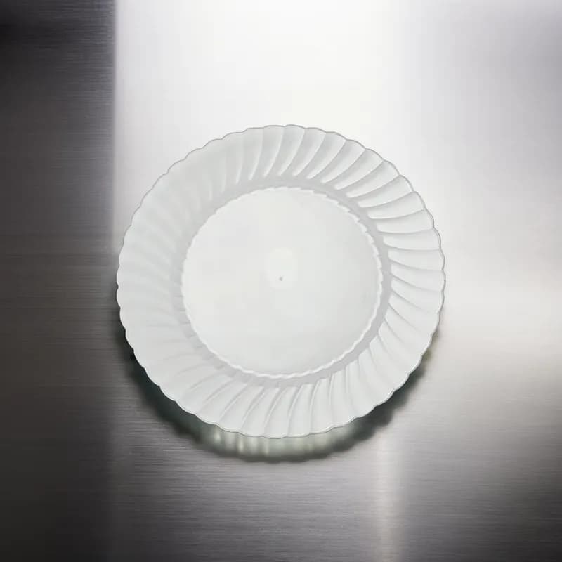 WNA Plate 9 IN Plastic Clear Round 180/Case