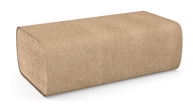 Cascades PRO Folded Paper Towel Kraft Multifold 250 Sheets/Pack 16 Packs/Case 4000 Sheets/Case