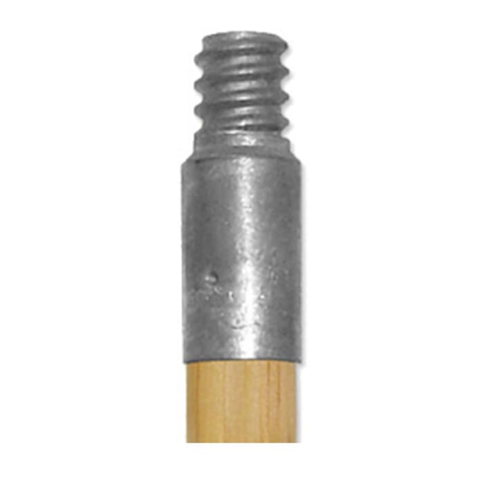 Mop Handle 54IN Wood Metal Threaded 1/Each