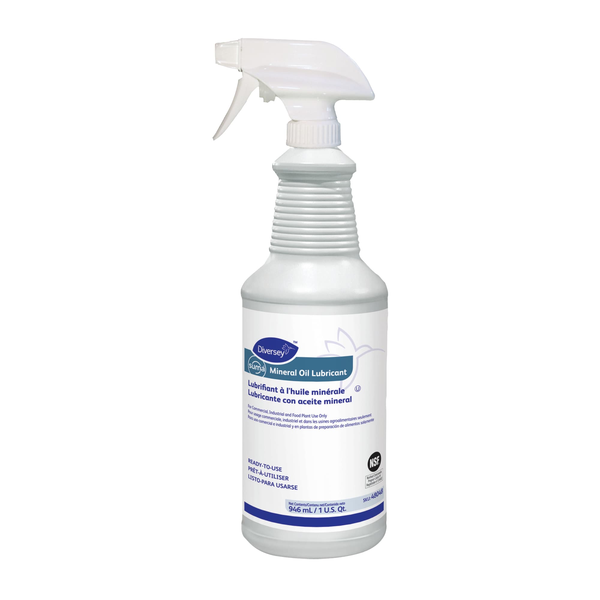 Suma® Odorless Mineral Oil Lubricant 32 FLOZ Liquid RTU Kosher 6/Case