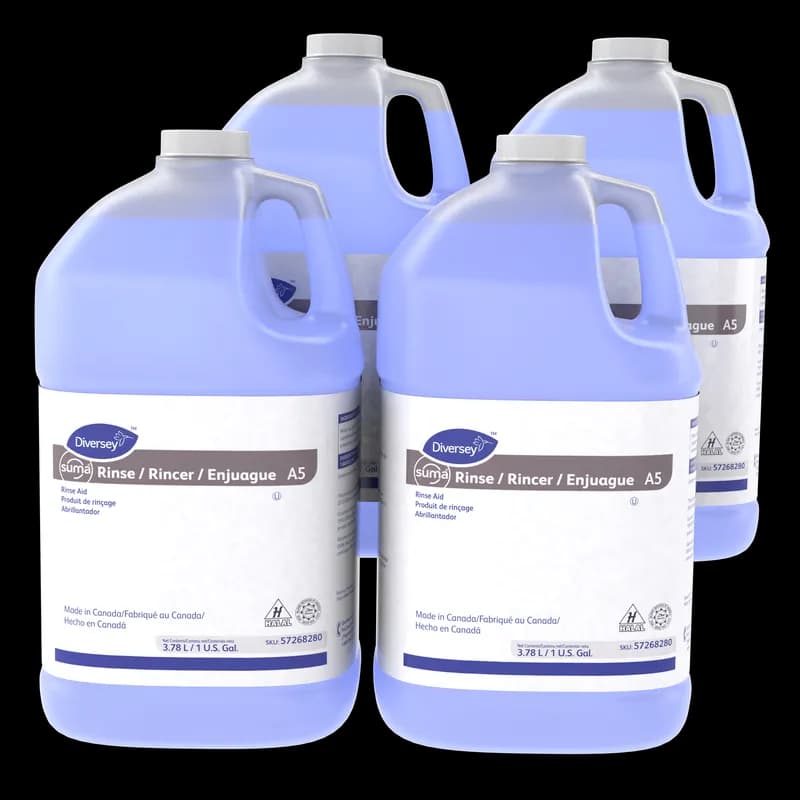 Suma® Rinse Rinse Aid 1 GAL Liquid Kosher 4 Count/Case