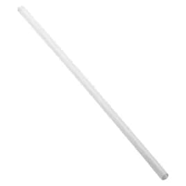 Victoria Bay Jumbo Straw 7.75 IN Plastic Clear Paper Wrapped 500 Count/Pack 24 Packs/Case 12000 Count/Case
