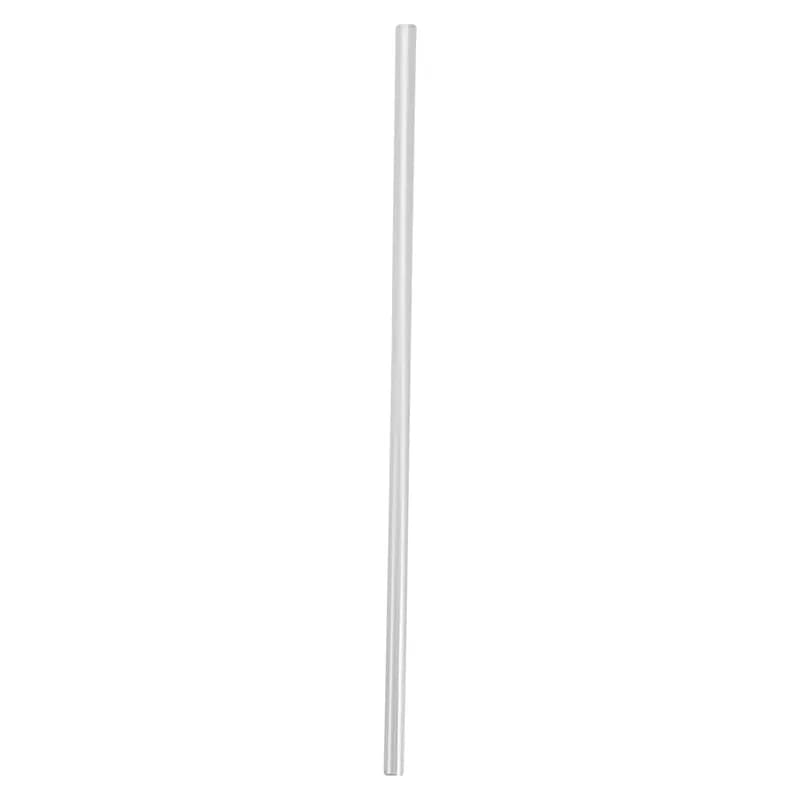 Victoria Bay Jumbo Straw 7.75 IN Plastic Clear Paper Wrapped 500 Count/Pack 24 Packs/Case 12000 Count/Case