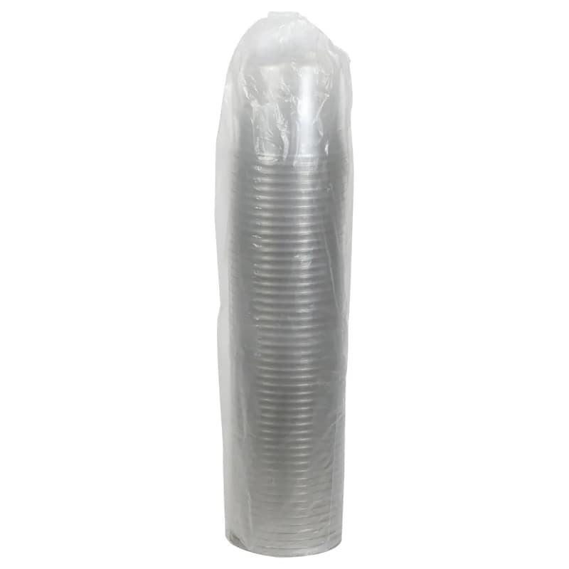 Lid 6.83X5.57 IN PET Clear Round For 80 OZ Container Unhinged 300/Case