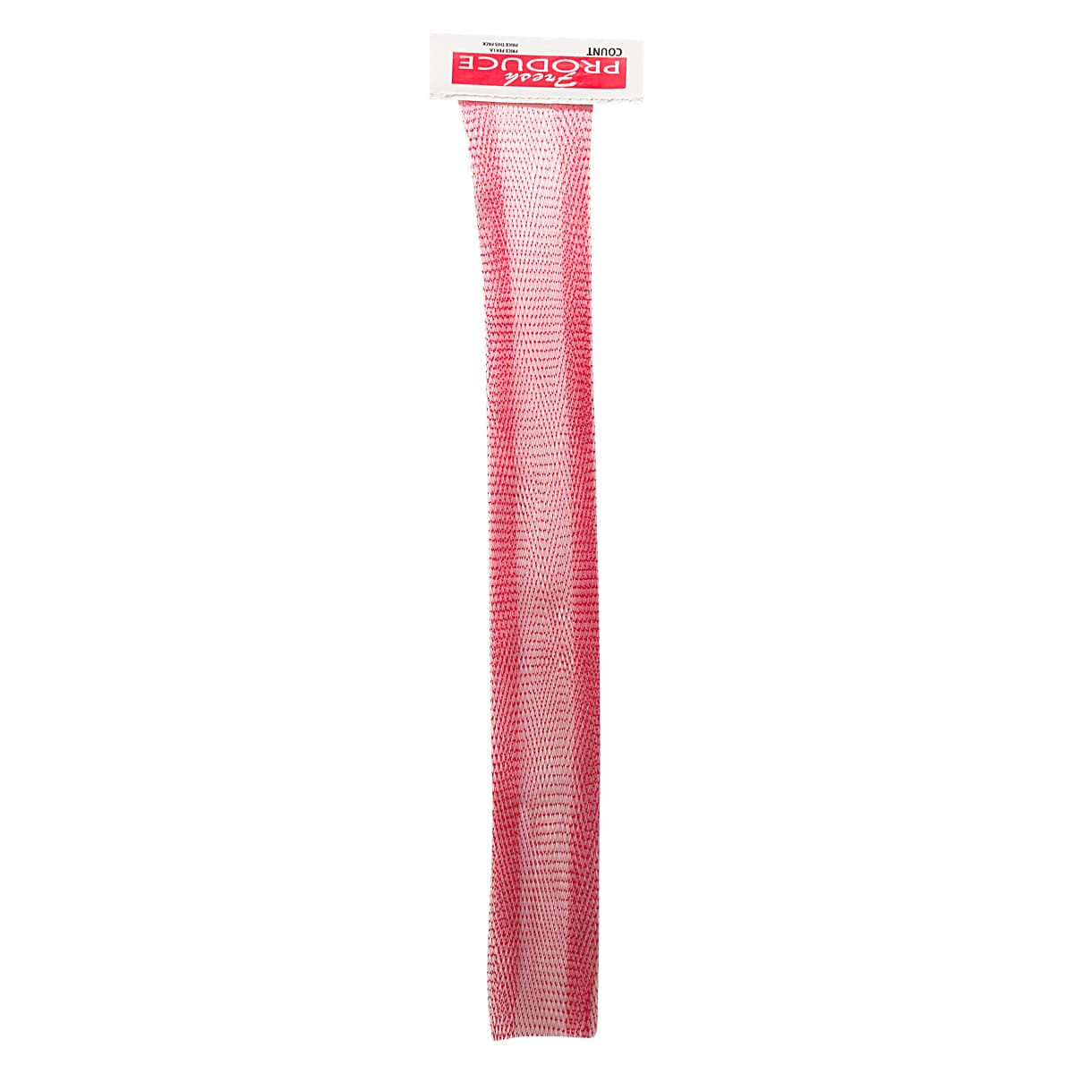 Bag 5.5X23 IN Nylon Red Header Mesh & Net 1000/Case