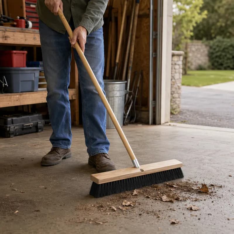 Push Broom Head Tampico With 18IN Head 1/Each
